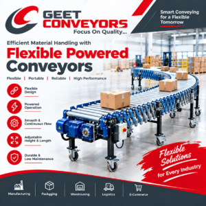 FLEXIBLE POWERISED CONVEYOR