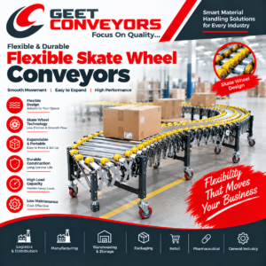 FLEXIBLE SKATE WHEEL CONVEYORS